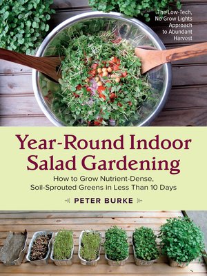 cover image of Year-Round Indoor Salad Gardening